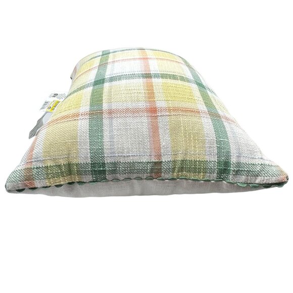 Threshold Bunny Chick Embroidered Pillow 100% Cotton Shell 19"x14" Spring Decor - Picture 15 of 16